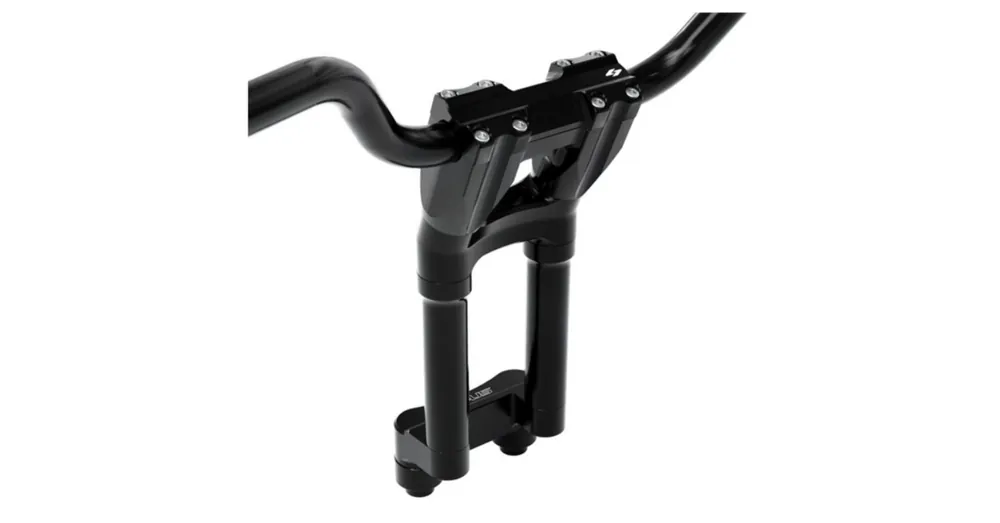 Kit Guidon + Risers Kraus Pro 10&Prime; Noir Touring Road Glide Vente Flash