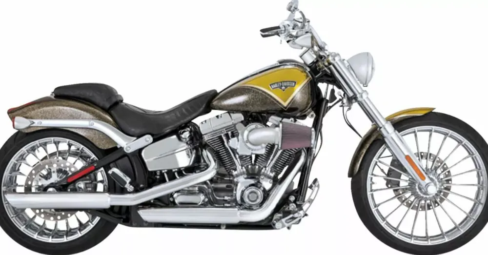 Meilleur Choix Silencieux Échappement Vance & Hines Twin Slash 3&Prime; Chromé Softail 07/17