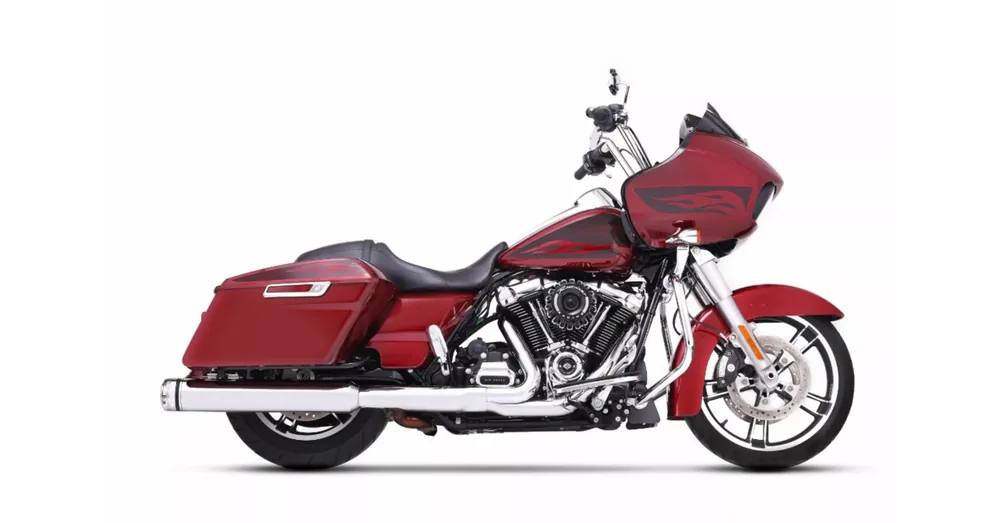 Silencieux Échappement Homologué Rinehart Moto Pro Chromé Touring CVO Produit De Marque