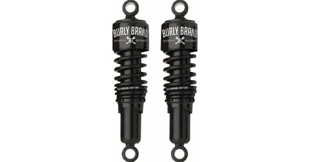 Dernier Modèle Amortisseurs 10.5&Prime; Noir Burly Sportster XL 88/03