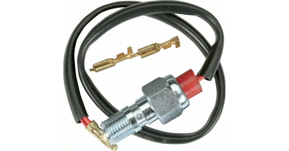 Meilleur Choix Contacteur de Feu Stop Goodridge Acier Inoxydable M10 x 1.00