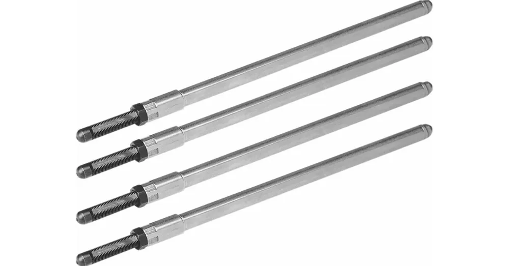 Commander Maintenant Kit Tiges Poussoirs S&S Réglables « Time Saver » Acier Dyna Softail Touring 99/17