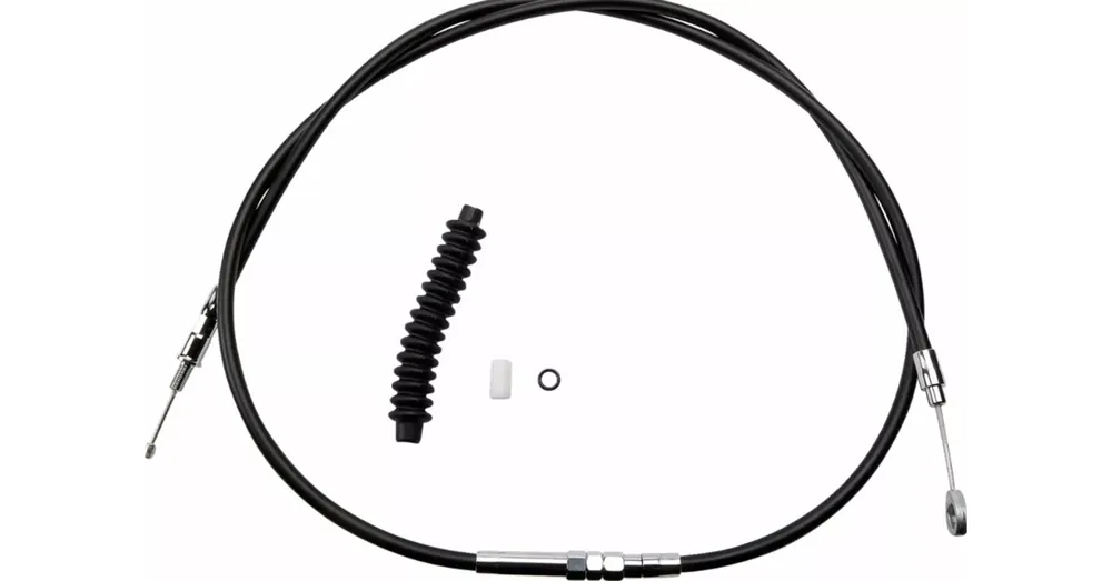 Expédition Rapide Câble d&rsquo;Embrayage Standard Vinyle Noir 68-11/16&Prime; Dyna 92/05