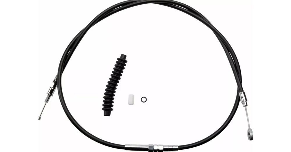 Livraison Express Câble d&rsquo;Embrayage Vinyle Noir + 2&Prime; Longueur 64-11/16&Prime;