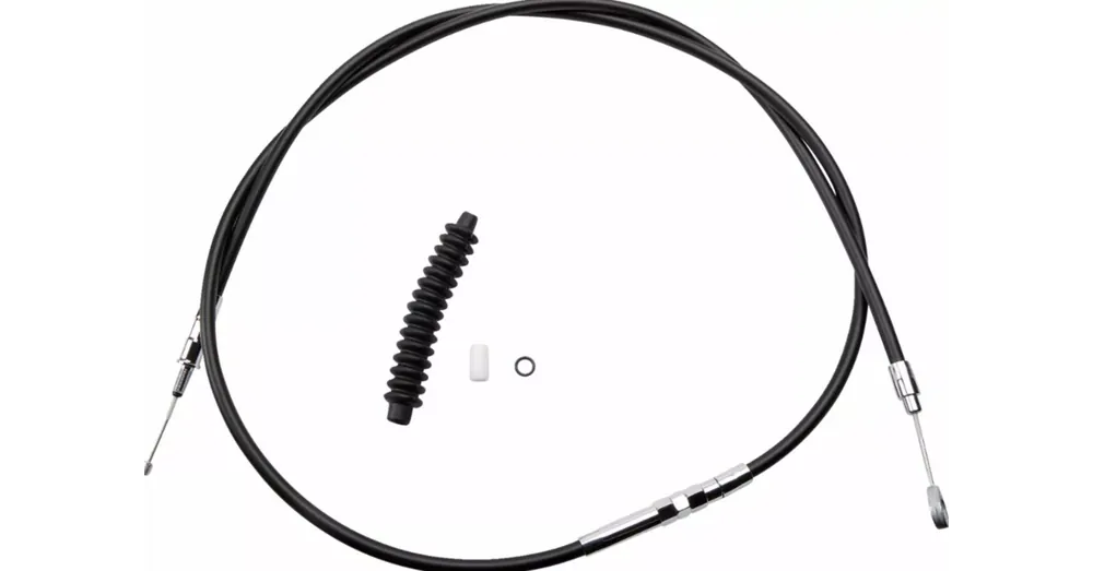 Câble d&rsquo;Embrayage Vinyle Noir Longueur 72-11/16&Prime; Dyna Softail Touring 06/17 Offre Limitée