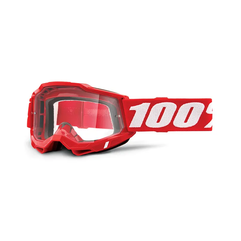 Offre Spéciale Masque Cross ACCURI 2 Rouge Fluo – Ecran Clair