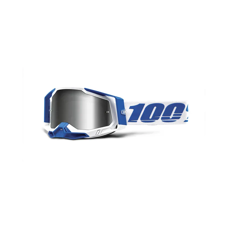 Authentique Masque Cross RACECRAFT 2 Isola – Ecran Mirror Silver Flash