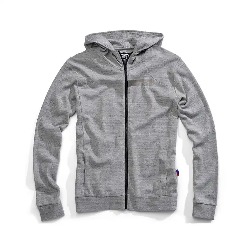 Sweat Zippé CHAMBER Gris Vente Flash