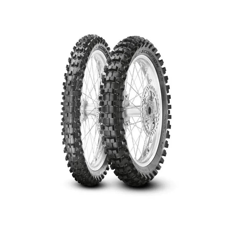 Prix Promo Pneu PIRELLI SCORPION MX32 MID HARD 120/80-19 NHS 63M TT