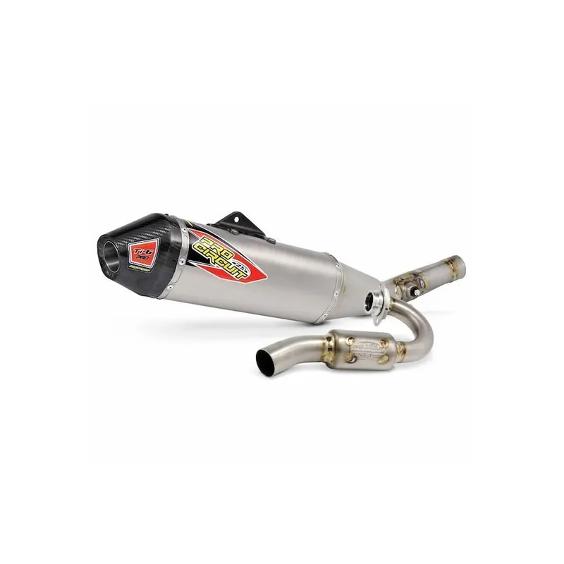 EXHAUST T6 SS/TI/CF KX250F Super Prix