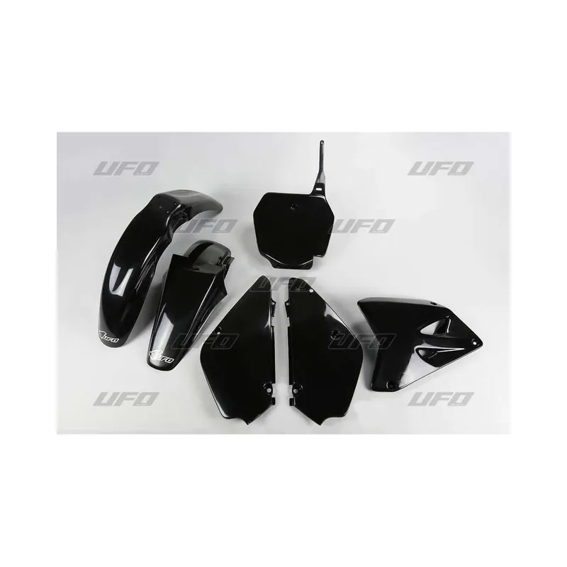 Pas Cher Kit plastique UFO noir Suzuki RM85