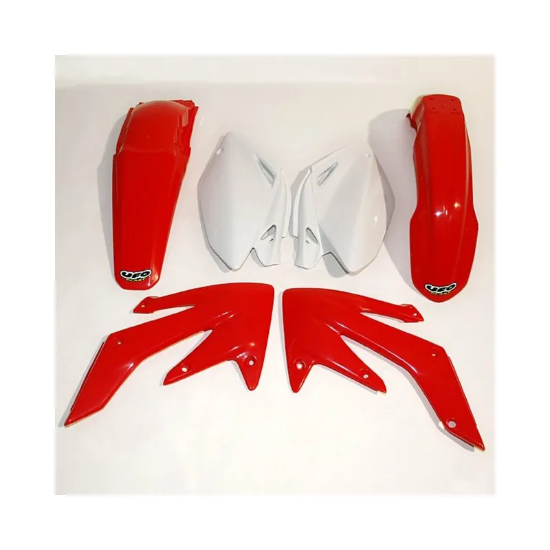 Nouveauté Kit plastique UFO couleur origine rouge/blanc Honda CRF250R