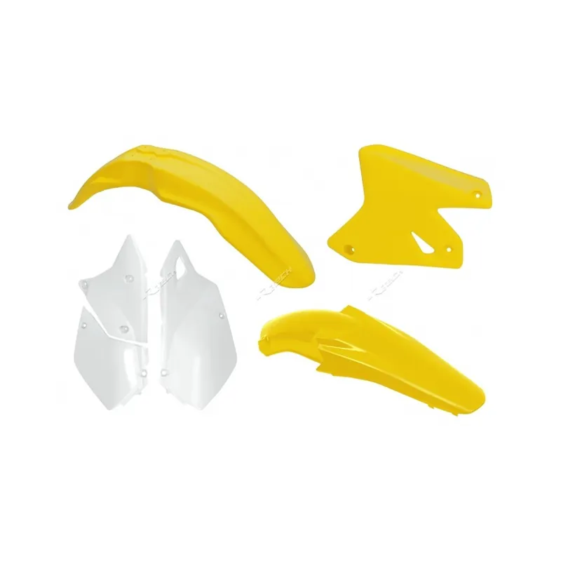 Kit plastique RACETECH couleur origine jaune/blanc Suzuki DR-Z400 Petit Prix