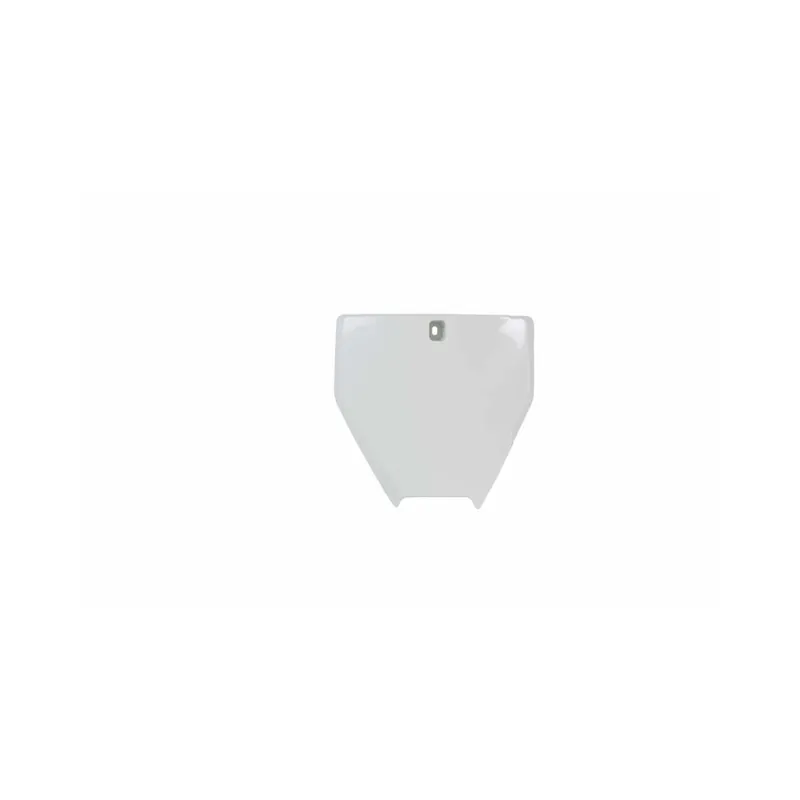 Plaque numéro frontale RACETECH blanc Husqvarna TC65 Quantité Limitée
