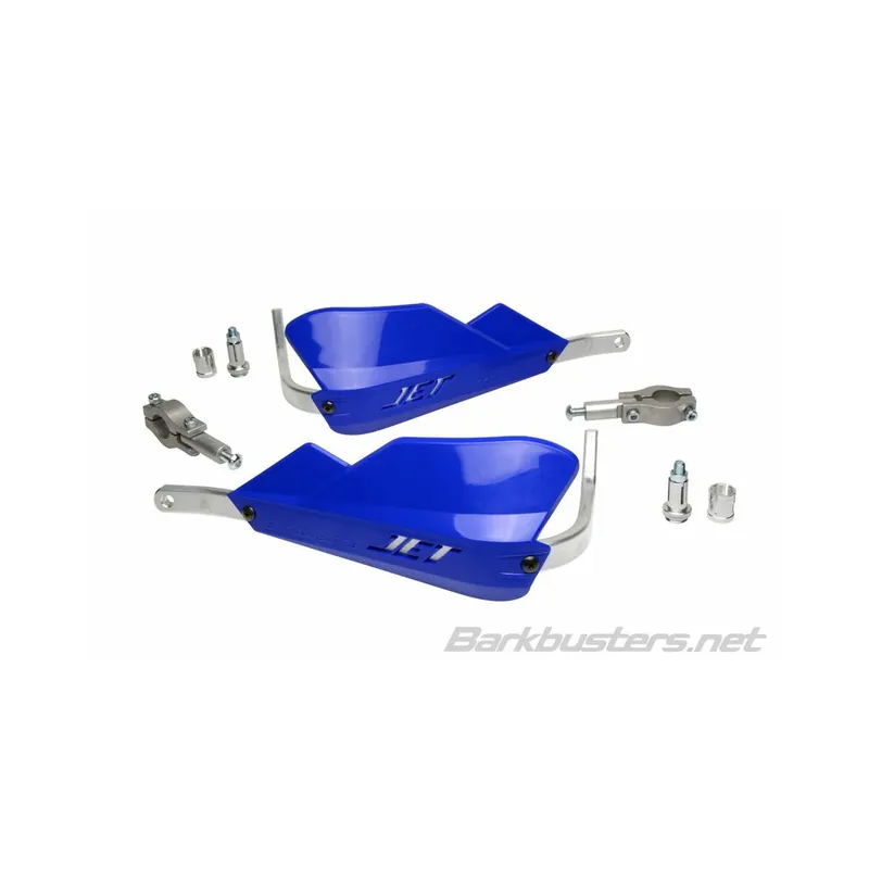 Offre Du Jour Kit protège-mains BARKBUSTERS Jet montage 2 points embout de guidon droit Ø22mm bleu