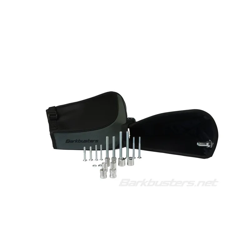 Commander Maintenant Kit protège-mains BARKBUSTERS BBZ Blizzard/conditions hivernales Multi-Fit tissus noir