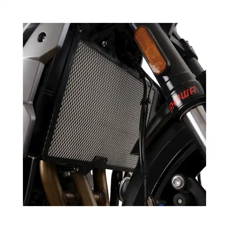 Protection de radiateur R&G RACING – noir Triumph Trident 660 Haute Qualité