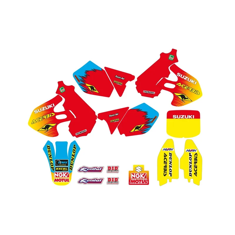 Expédié Aujourd&rsquo;hui Kit déco TECNOSEL Team Suzuki 1999