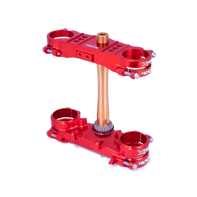 Té de fourche XTRIG ROCS Tech Offset 22 mm – rouge Honda CRF250R/450R Meilleure Vente