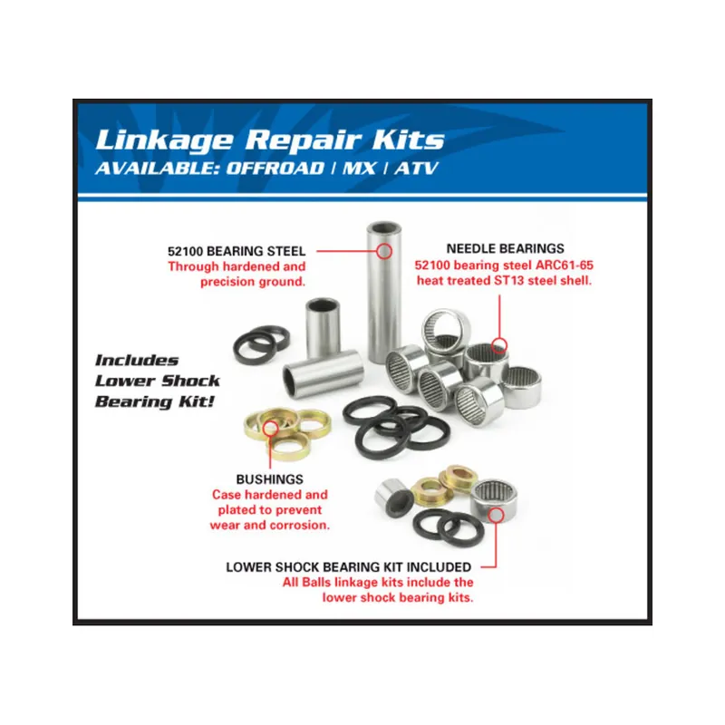 Kit réparation de biellettes ALL BALLS Suzuki RM125/250 Expédié Aujourd&rsquo;hui