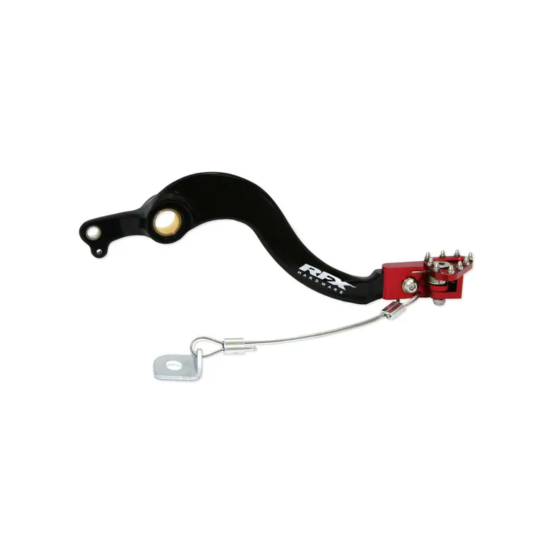 Pédale de frein arrière RFX Pro FT (Noir/Rouge) – Honda CRF250 Super Prix