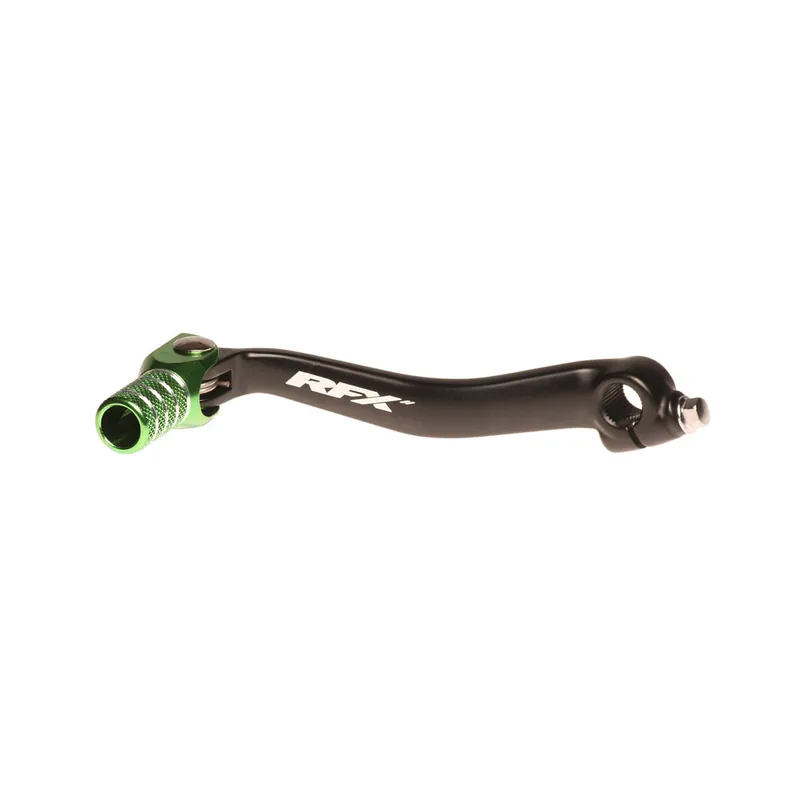 Sélecteur de vitesse RFX Race (Noir/Vert) - Kawasaki KXF450 Dernier Modèle