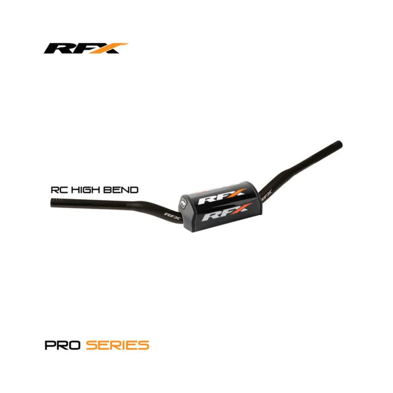 Guidon conique de 28,6 mm RFX Pro F7 (Noir) RC High Réduction