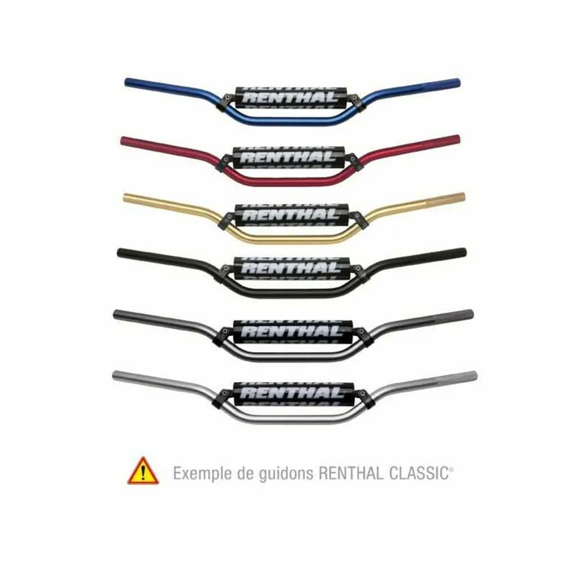 Guidon RENTHAL MX/Enduro 7/8" 701 Honda CRF150/230 Top Vente