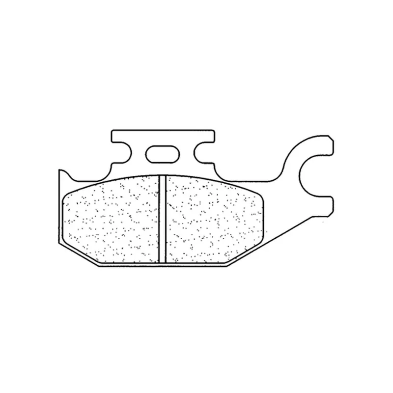 Authentique Plaquettes de frein CL BRAKES Quad métal fritté – 2923ATV1
