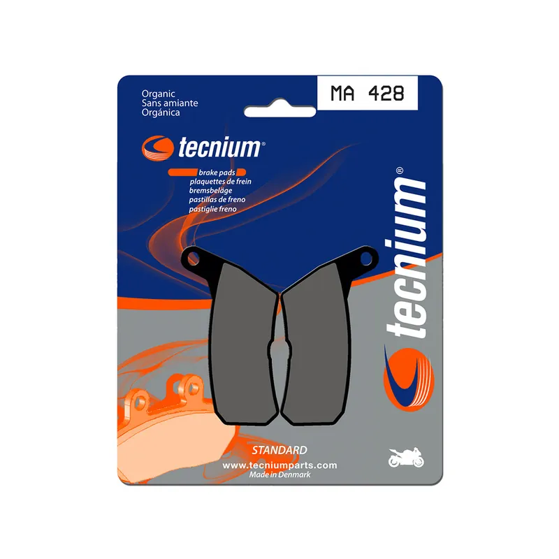 Plaquettes de frein TECNIUM route organique - MA428 Prix Bas