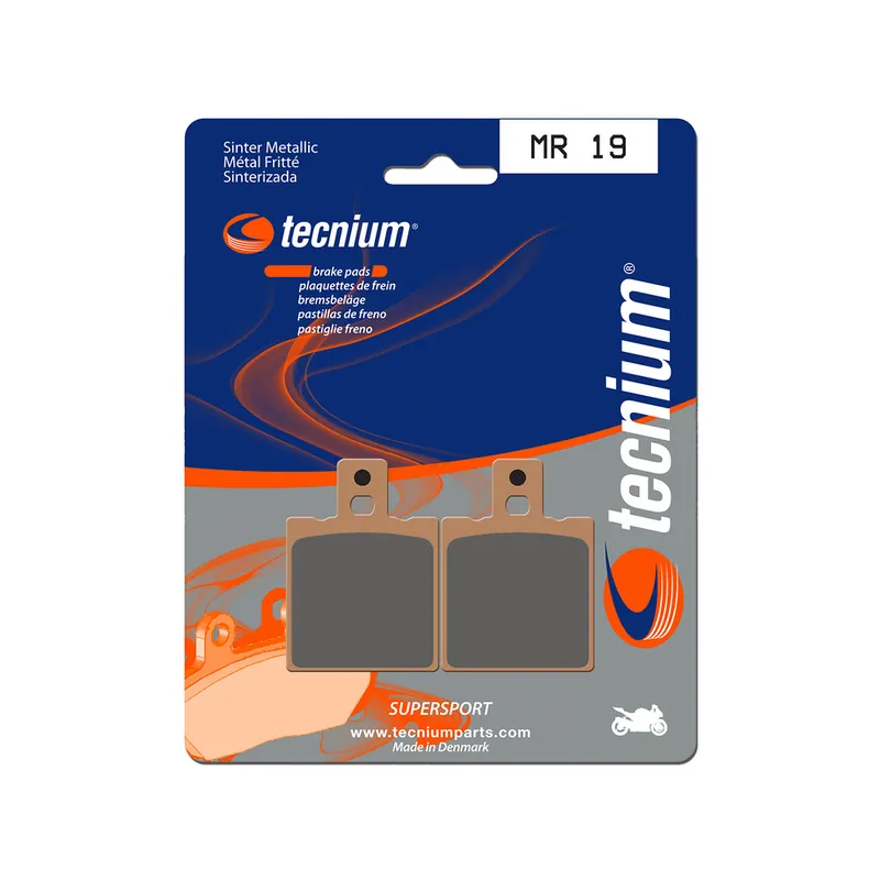 Plaquettes de frein TECNIUM Performance métal fritté - MR19 Prix Choc