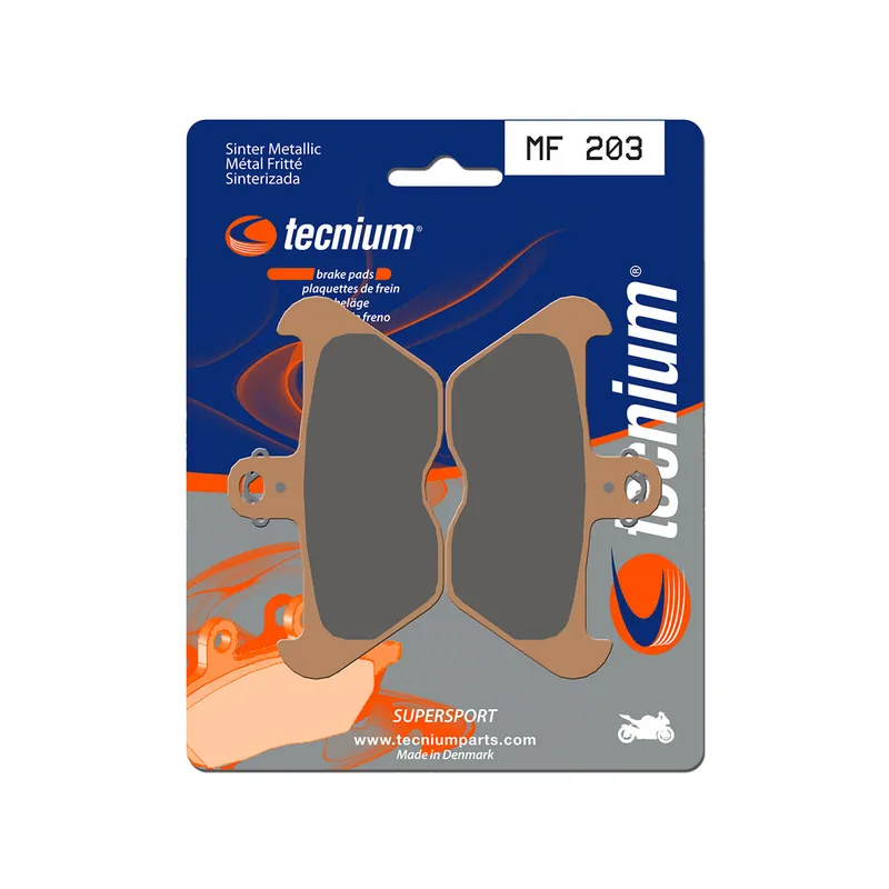 Réduction Plaquettes de frein TECNIUM Performance métal fritté - MF203