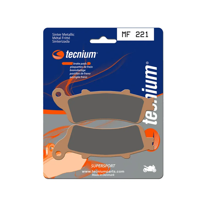 Plaquettes de frein TECNIUM Performance métal fritté – MF221 Solde