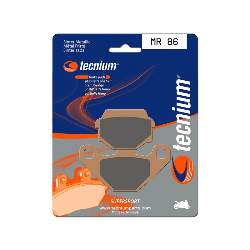 Plaquettes de frein TECNIUM Performance métal fritté - MR86 Commande En Gros