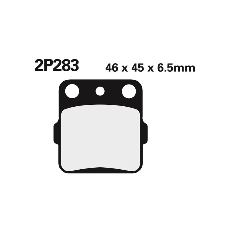 Plaquettes de frein NISSIN route /Off-Road métal fritté – 2P-283ST Certifié