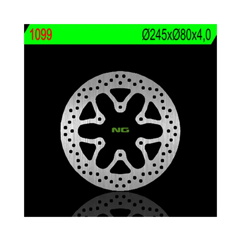 Certifié Disque de frein NG BRAKES fixe – 1099