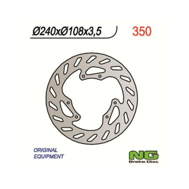 Disque de frein NG BRAKES fixe – 350 Marque