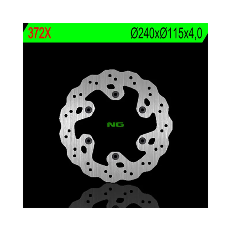 Disque de frein NG BRAKES pétale fixe – 372X Prix Cassé