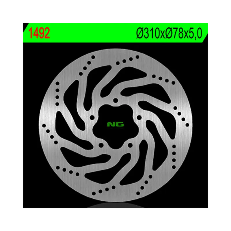 Disque de frein NG BRAKES fixe – 1492 Seulement Aujourd&rsquo;hui