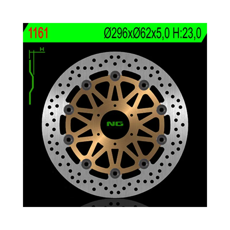 Bon Plan Disque de frein NG BRAKES flottant – 1161G