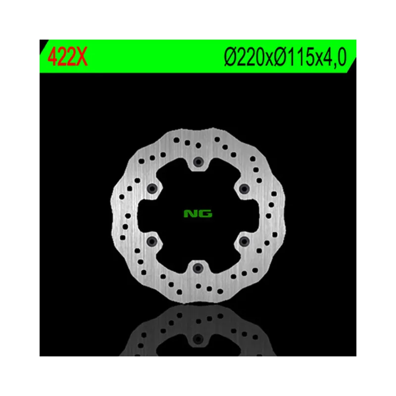 Disque de frein NG BRAKES pétale fixe – 422X Dernier Modèle