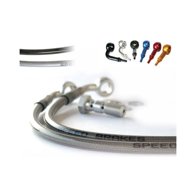 Achetez Aujourd'hui Durite Aviation SPEEDBRAKES inox/raccord or