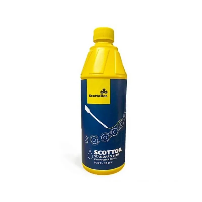Recharge d'huile SCOTTOILER kits eSystem et vSystem standard bleu 0-30°C – 500ml Acheter Direct