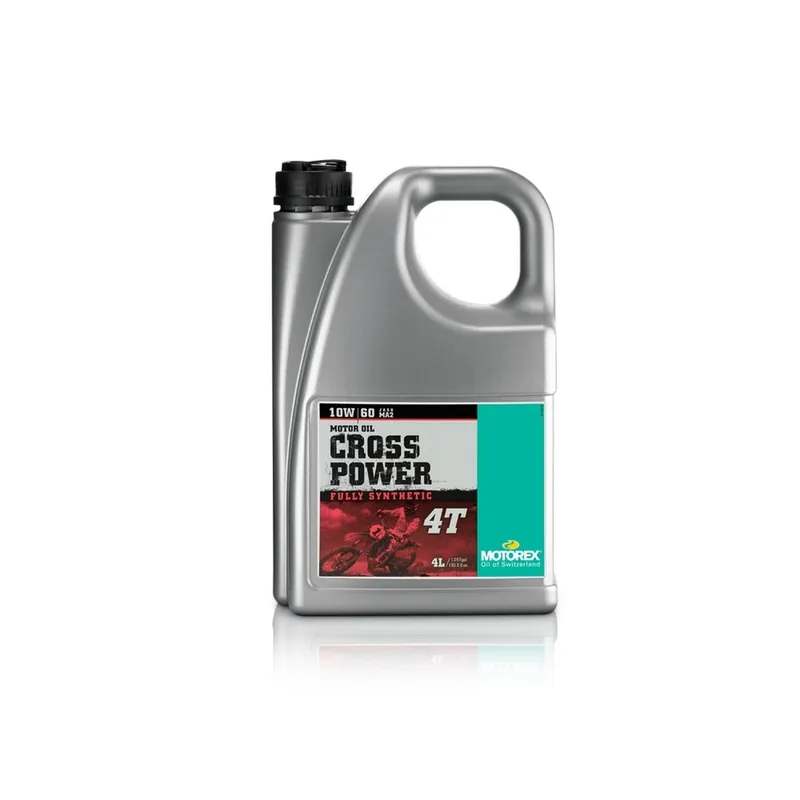 Expédition Rapide Huile moteur MOTOREX Cross Power 4T 10W60 synthétique 4X4L