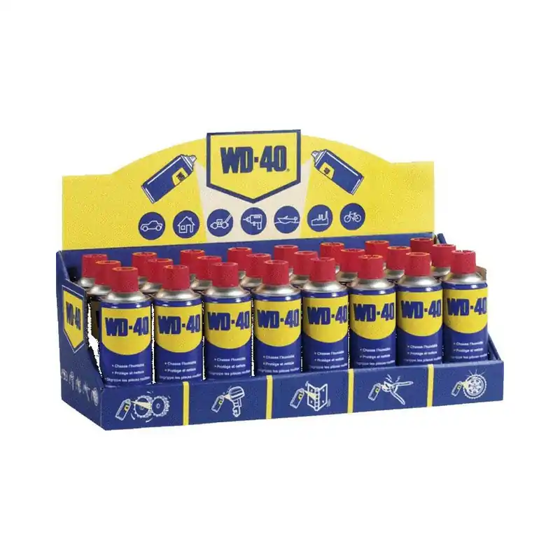 Prix Réduit Présentoir WD-40 + aérosol 24x400ml