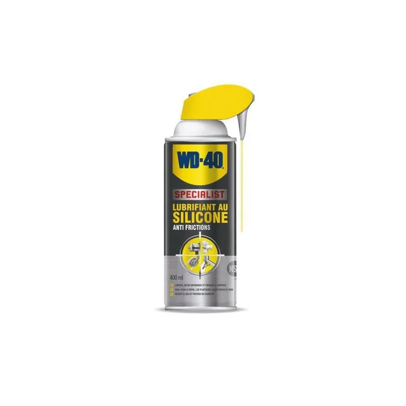 Satisfait Ou Remboursé Lubrifiant silicone WD-40 Specialist® – Spray 400 ml