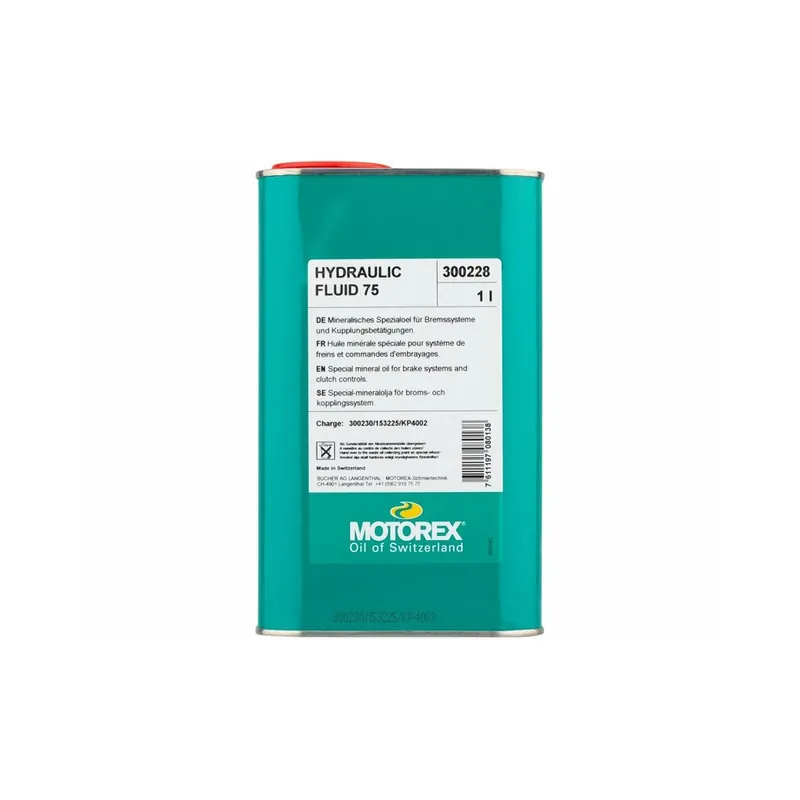 Fluide de transmission MOTOREX Hydraulic Fluid 75 – 1L Quantité Limitée