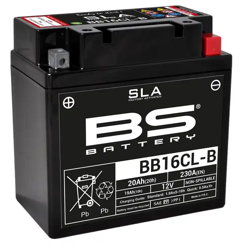 Vente Flash Batterie BS BATTERY SLA sans entretien activé usine – BB16CL-B