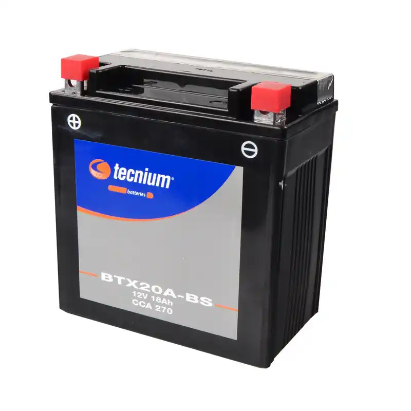 Promotion Batterie TECNIUM sans entretien avec pack acide – BTX20A-BS