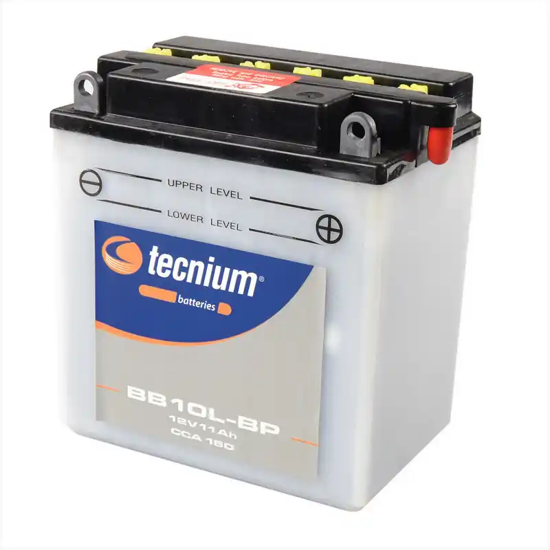 Batterie TECNIUM conventionnelle avec pack acide – BB10L-BP Prix Bas
